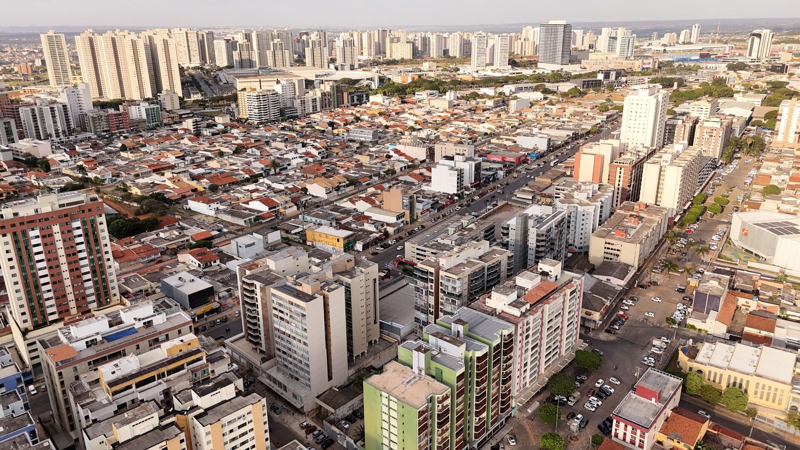 Vista panorâmica do centro de Taguatinga